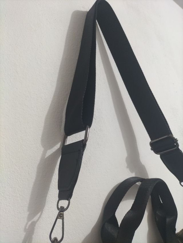 Bolso acolchado metalizado