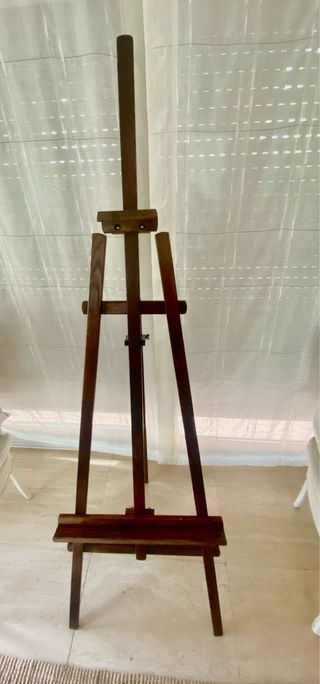 Caballete de madera para pintor Art Creation.