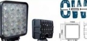 VENDO FOCOS DE 16 LEDS 48W 12V-24V;