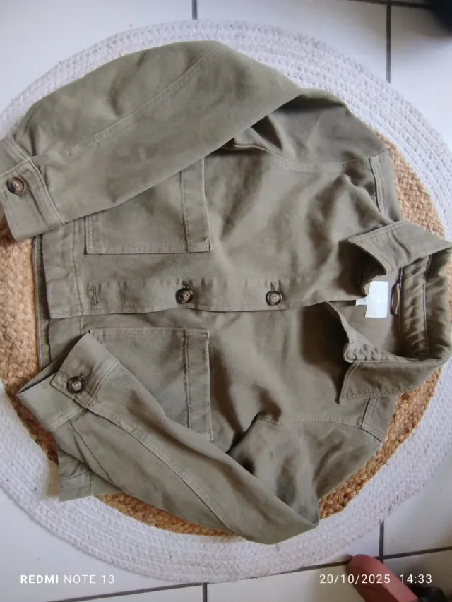 Giacca verde militare H&M