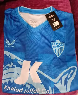 Camiseta U.D. Almería Tiburón Azul XL