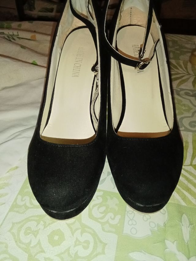 Zapatos de vestir negros para mujer