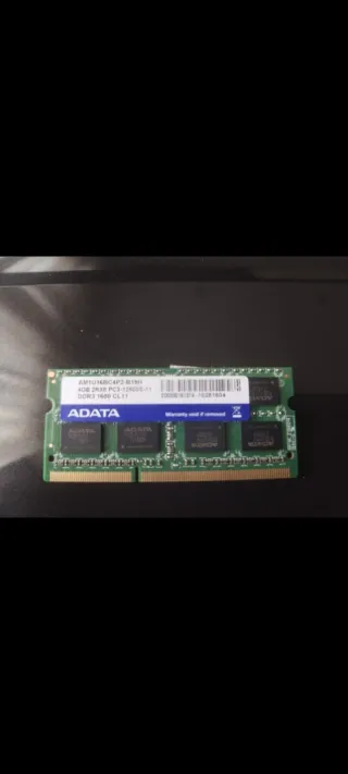 Memoria RAM ADATA DDR3 4GB 1600MHz