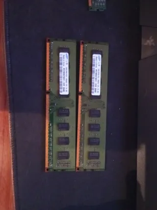 RAM para ordenador DDR3
2 x 4 gb