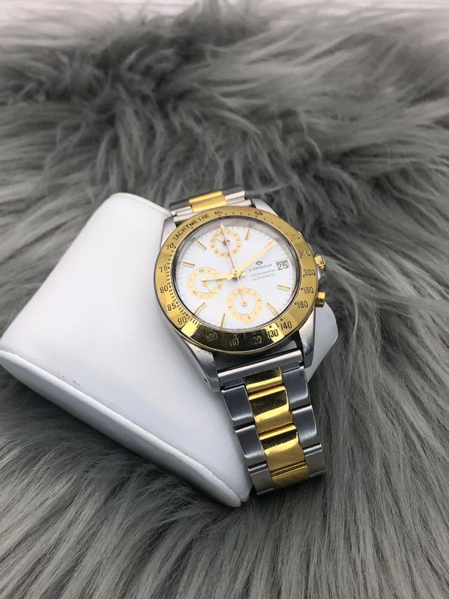 Reloj de pulsera Lorenz Daytona acero/oro