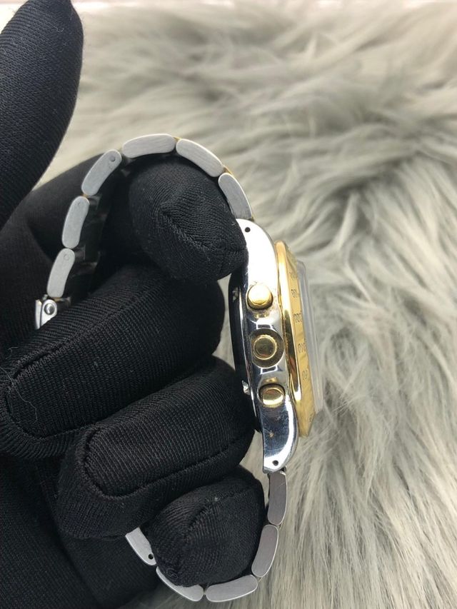 Reloj de pulsera Lorenz Daytona acero/oro