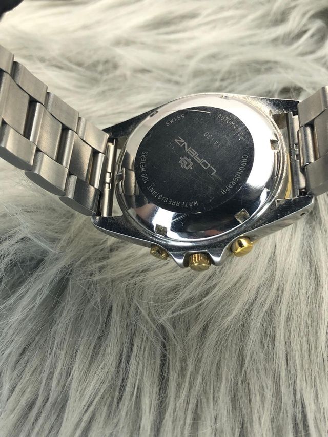 Reloj de pulsera Lorenz Daytona acero/oro