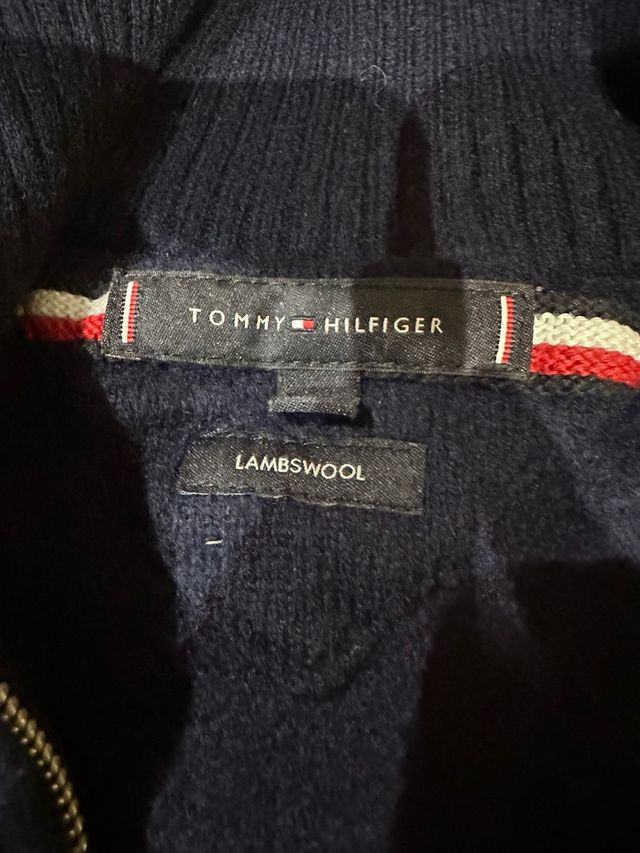 Jersey Tommy Hilfiger Azul Marino Half Zip