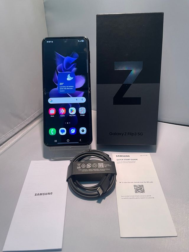 Samsung Galaxy Z Flip3 5G nero
