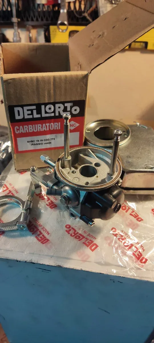 Carburador Dellorto SHBC 19-19 Vespa Primavera ET3