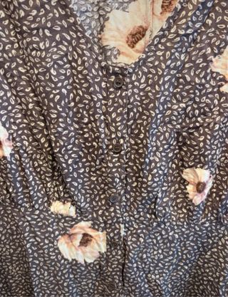 Vestido floral H&M talla 46