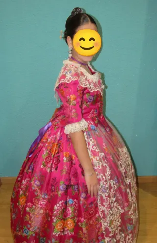 Traje vestido de fallera precioso!!! 