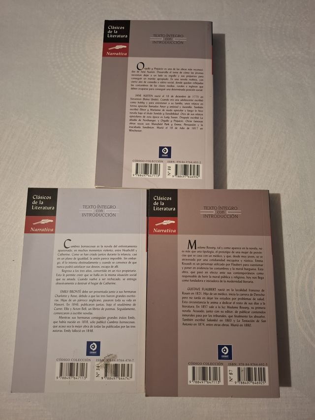Clásicos de la literatura del Siglo XVIII