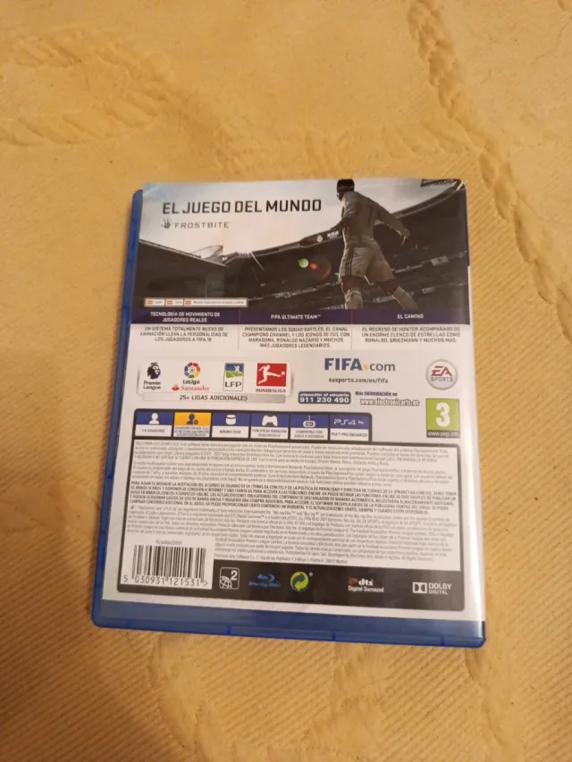 FIFA 18 PS4 (PlayStation 4) Juego Deportivo