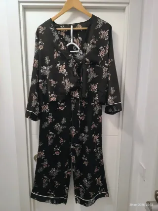 Pijama mujer estampado floral