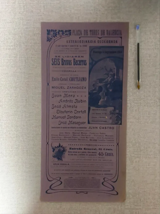 lote 11 carteles taurinos