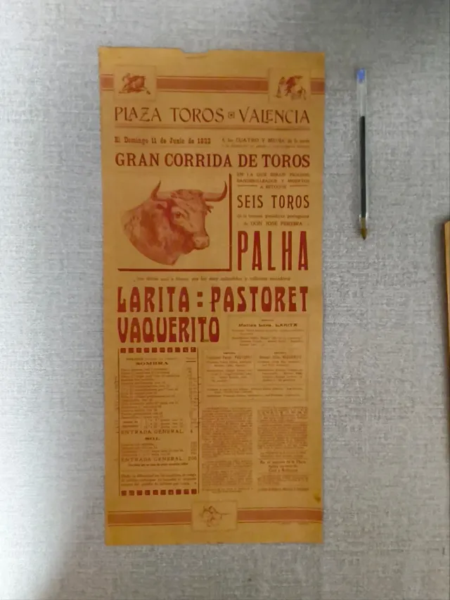 lote 11 carteles taurinos