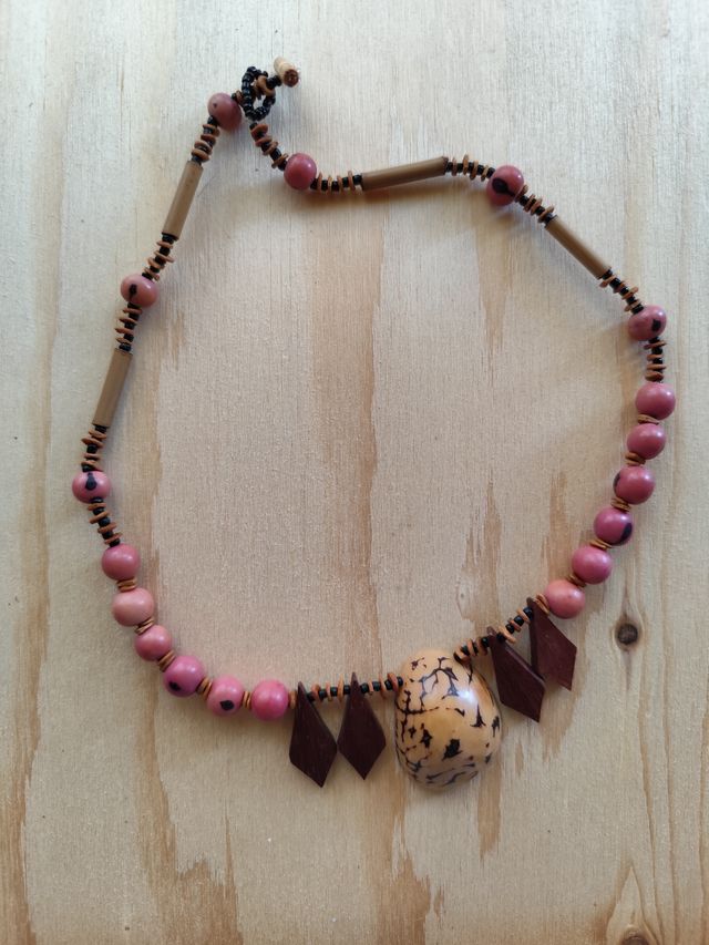 Collares de Semilla Tagua Natural