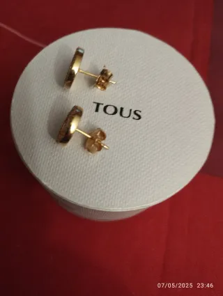 Pendientes Tous Dorados