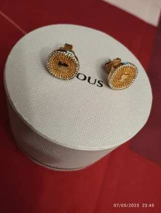 Pendientes Tous Dorados