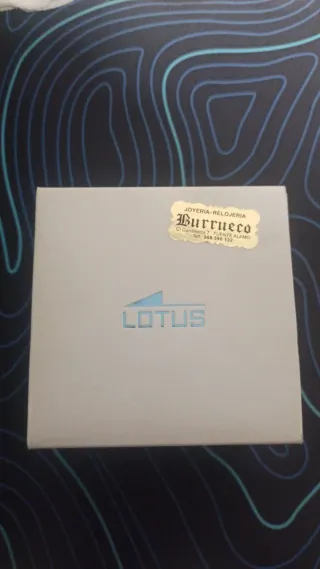 Reloj Lotus Niño Acero Inoxidable Sin Usar