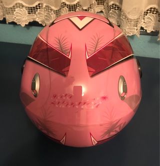 Casco de moto rosa, marca Zeus Helmet