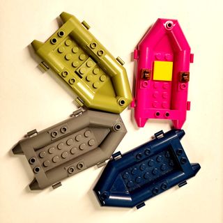 Lego Gommoni Canotti 4 Pezzi