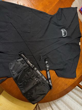 Grembiule da parrucchiere professionale nero Termix 