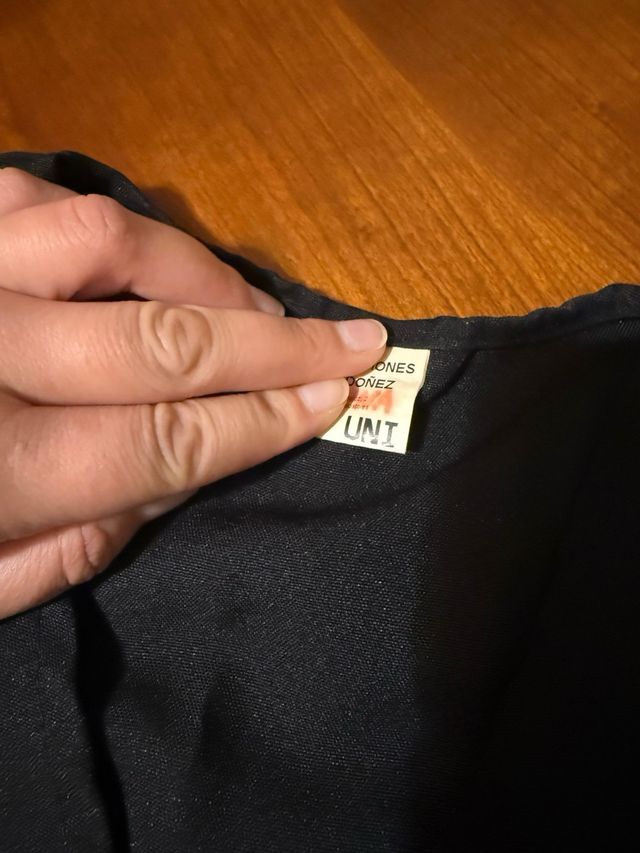 Grembiule da parrucchiere professionale nero Termix 