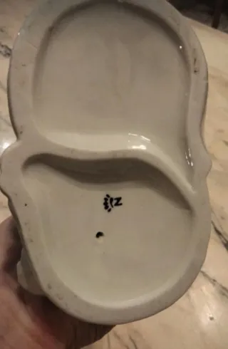 Statua Capodimonte porcellana antica coppia