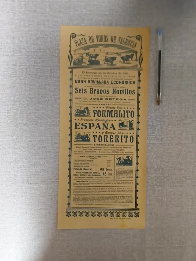 lote 12 carteles taurinos