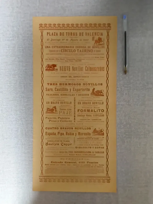 lote 12 carteles taurinos