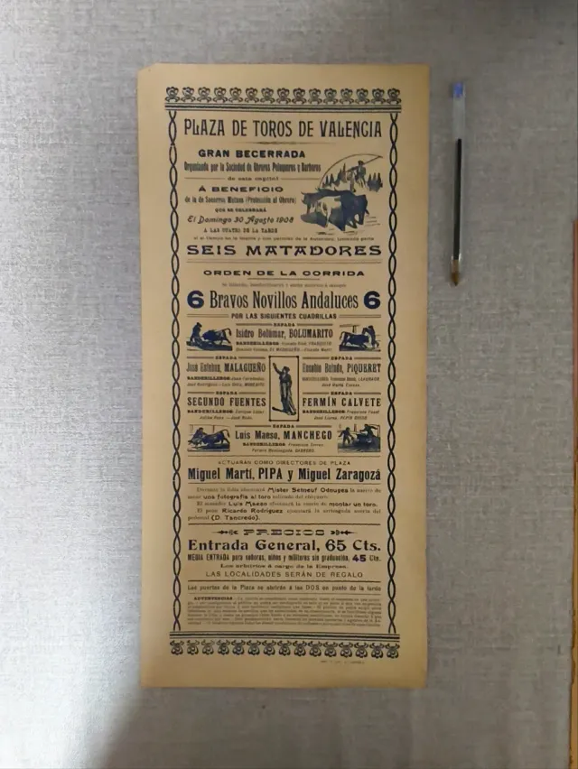 lote 12 carteles taurinos