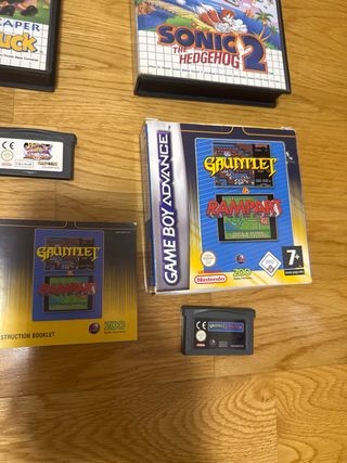 Lote Juegos Retro PS Vita, Master system, GBA