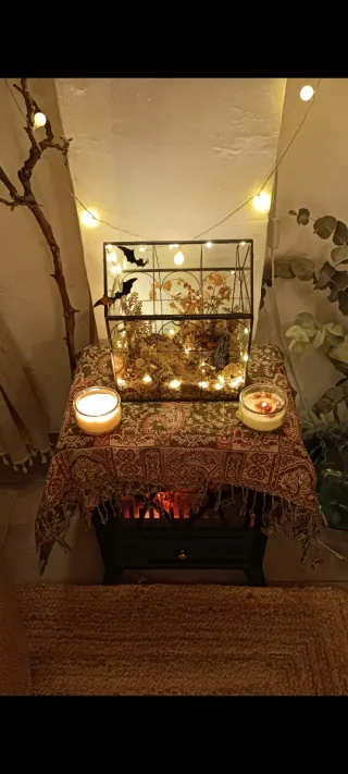 Terrario Invernadero Halloween