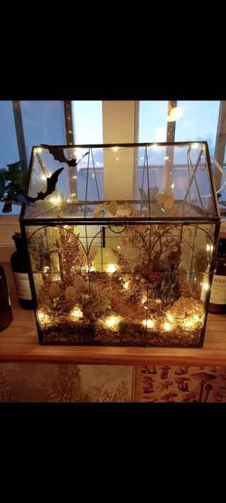 Terrario Invernadero Halloween