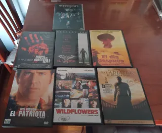 Lote 7 Películas DVD: Eragon, El Cuervo, Gladiator