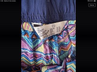 Pantalón Primark geométrico Talla XL