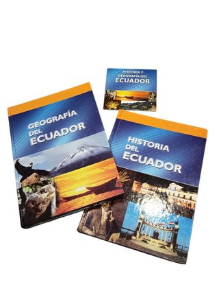 Pacchetto Ecuador: Libri Storia e Geografia