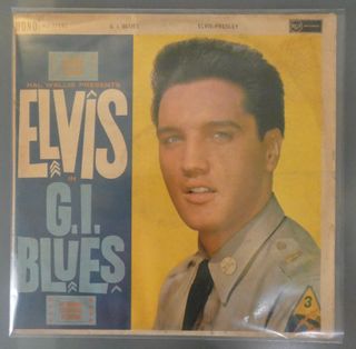 Lp Vinilo ELVIS G.I. BLUES 1960 RCA RD 27192 mono 