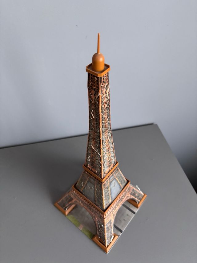 Puzzle 3D Big Ben Torre Eiffel Colosseo