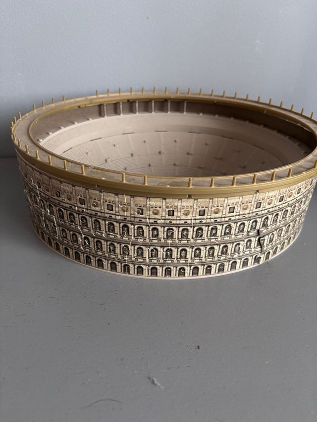 Puzzle 3D Big Ben Torre Eiffel Colosseo