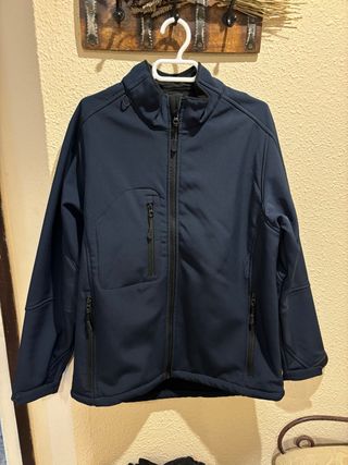 Chaqueta Softshell Azul Marino Hombre Talla M