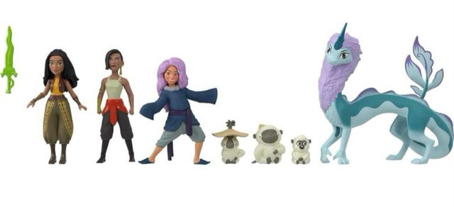 Disney Princess Minis Raya y el último dragón