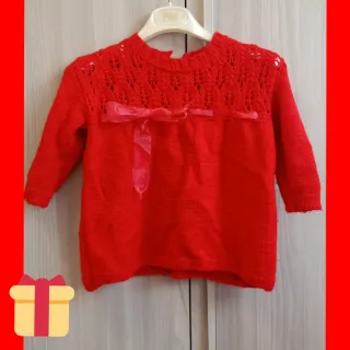 Maglioncino bimba fatto a mano 4/5 anni