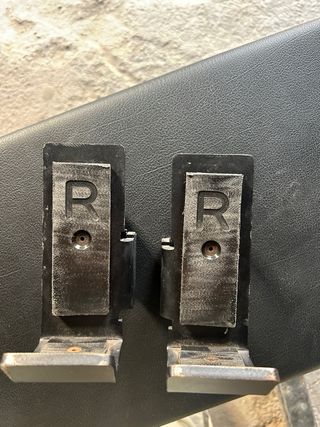 Rack de sentadillas con barra dominadas