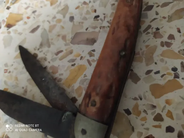 Antigua navaja de colección