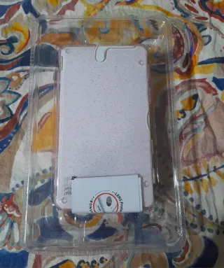 NUEVO.Funda Rosa-purpurina de Policarbonato DSI XL