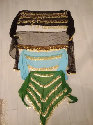 Sciarpe Gold Coin Belly Dance