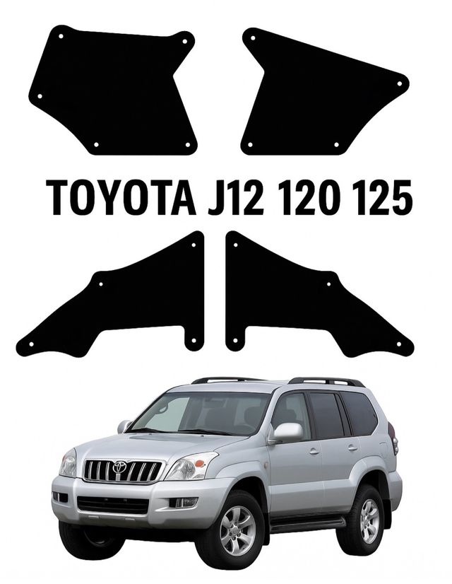 4 Paraspruzzi Toyota J12 120 125